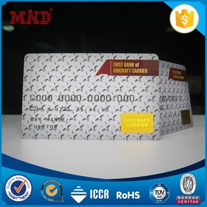 MDC1144 size standard blank tk4100 rfid card with uid number printout in White - Product Image 5