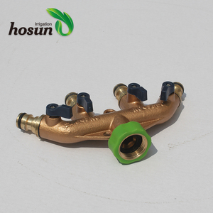 Collecteur de <span class=keywords><strong>robinet</strong></span> de jardin en laiton durable <span class=keywords><strong>avec</strong></span> connecteur rapide, diamètre 3/4'' - Product Image 5