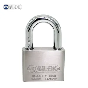 Lofmok — cadenas à combinaison personnalisés, système de clés de maître, cadenas en acier inoxydable, anti-coupure, pour l'extérieur