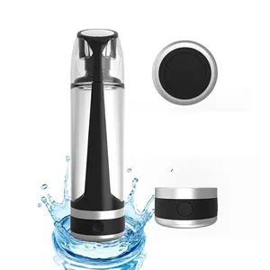 Portable Food Material SPM PEM H2 Hydrogen Water Bottle Filter with USB