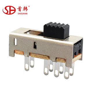 10000 ciclos <span class=keywords><strong>de</strong></span> vida mecánica y 0.5a Max actual dpdt interruptor deslizante - Product Image 1