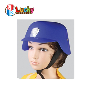 キッズアーミーヘルメット警察プラスチックパーティーハットプラスチックおもちゃ兵士帽子ふり遊び - Product Image 2