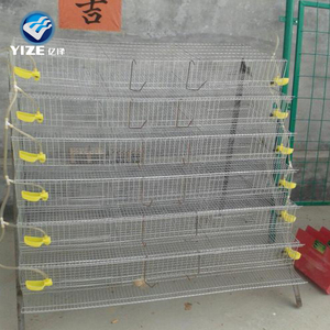 Satılık sıcak daldırma bıldırcın pil kafesleri galvanizli tel örgü kafes fabrika fiyat yumurta tarım pil kafesi - Product Image 3