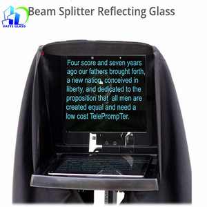 Teleprompter Use ultra Claro 2mm 3mm 3,2mm T/R 30/70 Espectroscopio Vidrio Divisor de haz de vidrio - Product Image 3