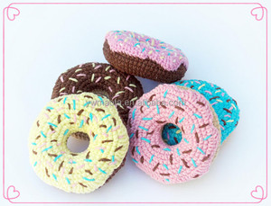 Venta al por Mayor de Juguetes de Ganchillo Hechos a Mano 100%, Juguetes de Amigurumi de Helado Rellenos para Bebés, MFB-030 - Product Image 2