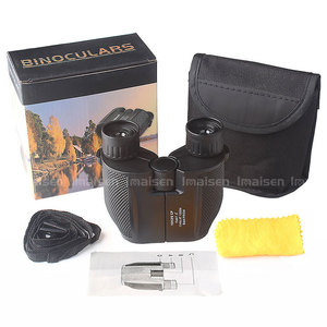 Prismáticos 10x25, telescopio de alta potencia, binoculares compactos portátiles a prueba de agua, visión nocturna con poca luz con lente FMC - Product Image 6