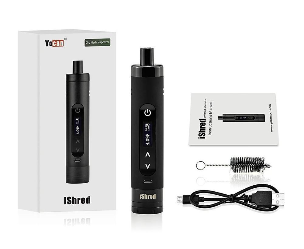 100% оригинальный испаритель сухой травы Yocan iShred в наличии.