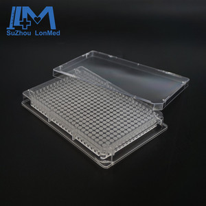 0.03 ml medis kelas PS 384 baik PCR reaksi budaya piring dengan penutup - Product Image 2