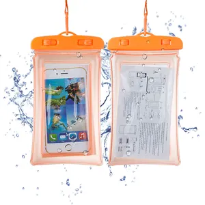 Funda Universal impermeable para teléfono móvil, funda de PVC transparente a prueba de agua para Iphone y samsung, gran oferta