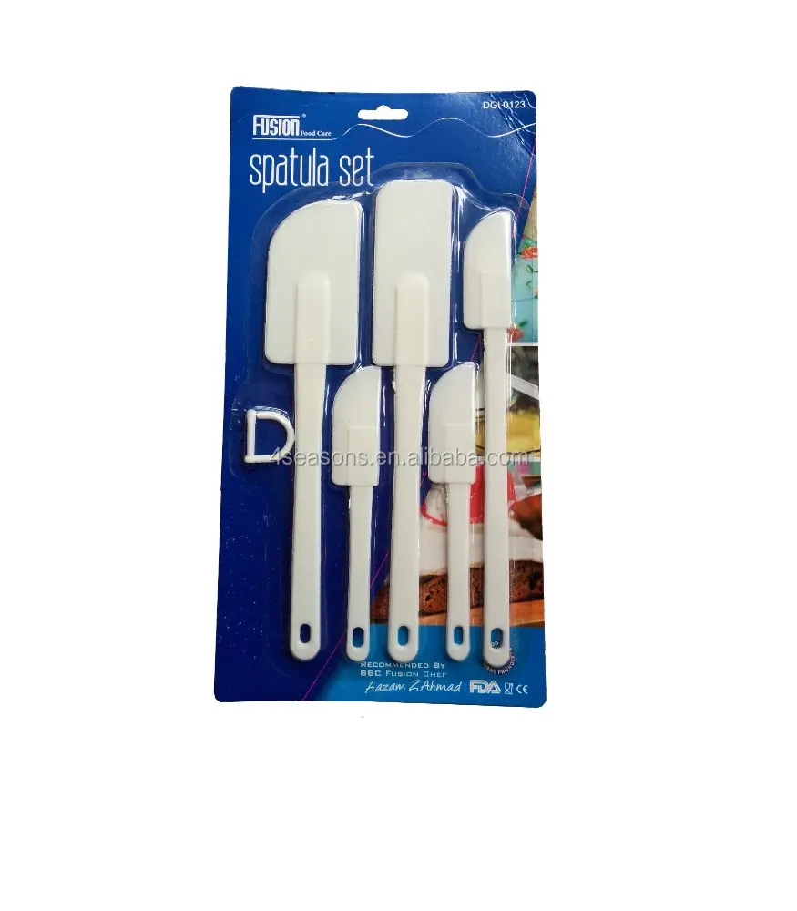 Kualitas Tinggi! Grosir Food Grade Silicone Spatula Set