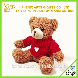 de la felpa oso de peluche con jersey de regalo de <span class=keywords><strong>san</strong></span> valentín - Product Image 3