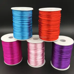 2mm Chinese knot cord rattail satin cord