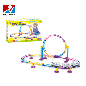 <span class=keywords><strong>Bo</strong></span> niños Montaña Rusa pista con luz al por mayor coches de slot HC386755 - Product Image 1