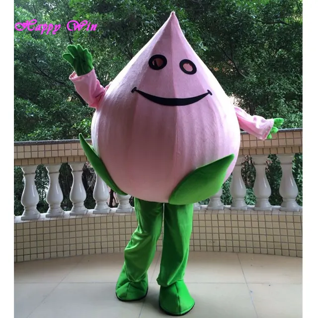 Costume de mascotte légumes oignon, nouveau design pour adulte, coupe-légumes