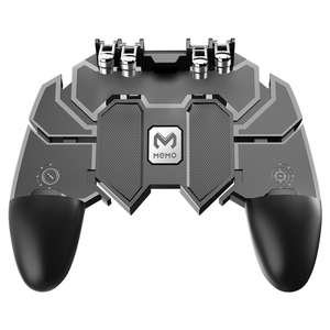 AK66 Gamepad Joystick Juego Accesorios Juego <span class=keywords><strong>Trigger</strong></span> <span class=keywords><strong>Pubg</strong></span> Botón de disparo con ventilador de refrigeración Mejor calidad Precio más bajo - Product Image 1