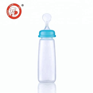 Botella de alimentación de lactancia <span class=keywords><strong>para</strong></span> bebé, <span class=keywords><strong>cuchara</strong></span> <span class=keywords><strong>dispensadora</strong></span> de alimentos de silicona - Product Image 4