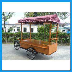 El centro de Venta De Electricidad Móvil Bicicleta Carrito de Café para La Venta - Product Image 1