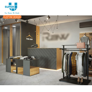 Tavolo Espositivo per Negozio di Abbigliamento, Arredamento Moderno per Esposizione Capi - Product Image 1