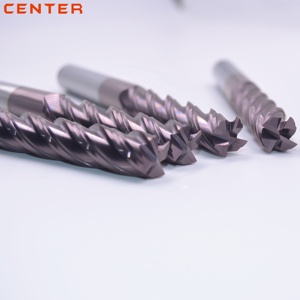 Tungsten <span class=keywords><strong>Carbide</strong></span> 2 flutes 1/4 inch vuông end mill công cụ cắt kim loại - Product Image 6