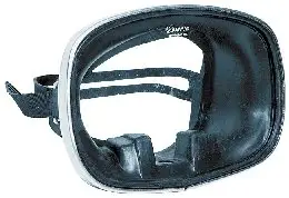 Masque en caoutchouc pour plongée sous-marine, vision Large