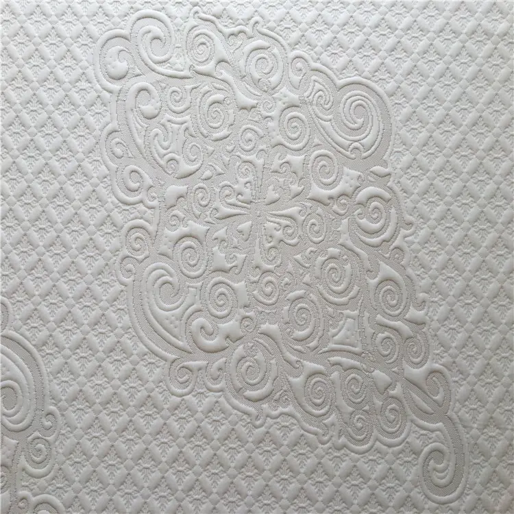HDP054-240-2 geste ppte Jacquard bedruckte Polyester gestrickte Matratze Stoff