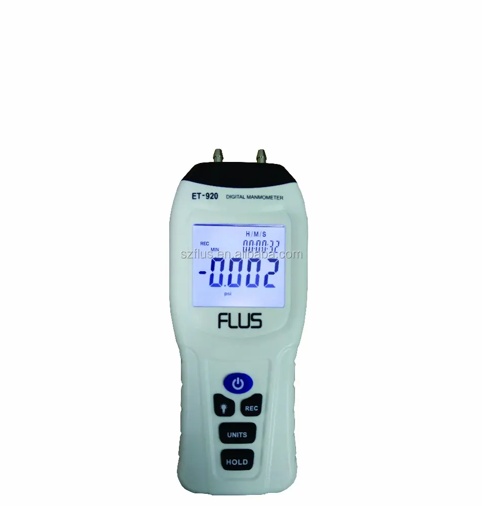 Digital Tester Pressure Gauge Manometer Large LCD Display pressure gauges digital Differential Gas Pressure Gauge
