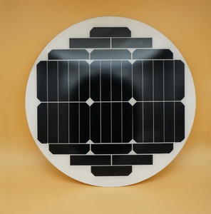 Monocrystalline hohe efficiencyDia.:520mm, Thickness 4.5 mm33W/22V solar panel - Product Image 3