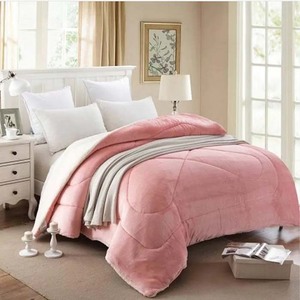 Coperta invernale micropold coperta trapuntata in flanella a doppio strato set biancheria da letto trapunta - Product Image 2