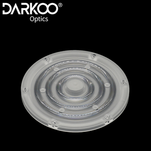 Lentille ronde haute baie 90 degrés 2835 Smd, objectif UFO Darkoo de 140Mm de diamètre/100Watt Anti-éblouissement givré <span class=keywords><strong>Led</strong></span> Ufo haute baie - Product Image 2