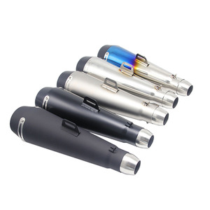 51mm universel moto <span class=keywords><strong>Scooter</strong></span> tuyau d'échappement moteur silencieux Pot <span class=keywords><strong>Silence</strong></span> pour M4 pour la plupart Motocross Dirt Bike - Product Image 6