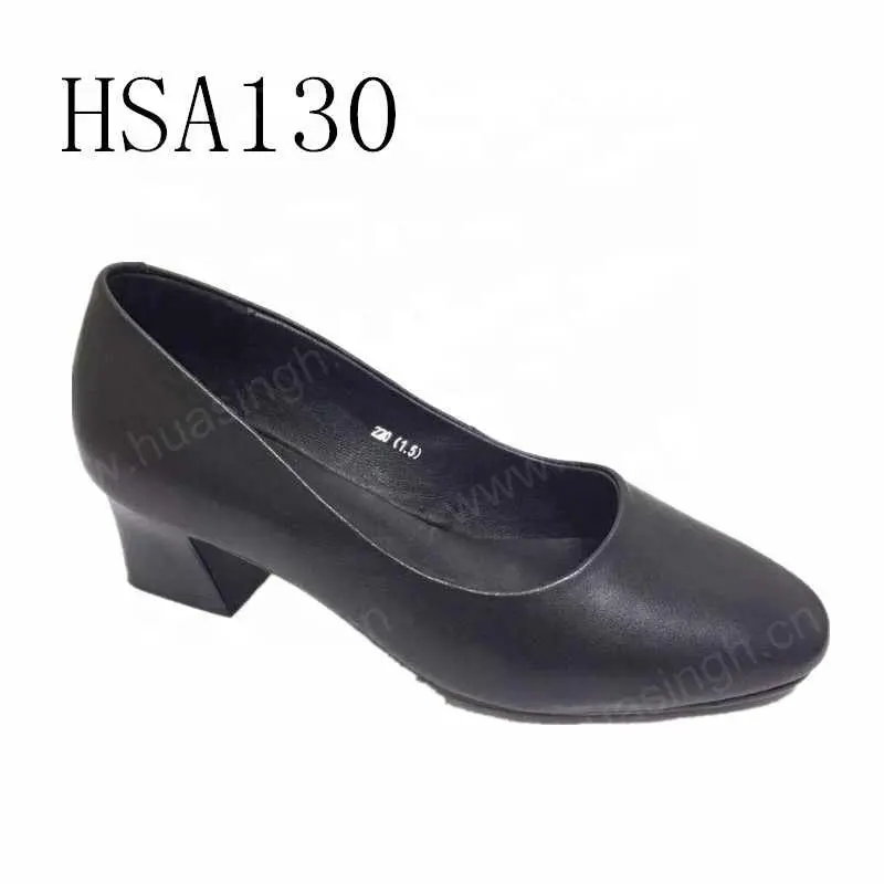 LXG, middle high heels for airport ladies comfortable genuine leather office shoes women formal dress shoes HSA130