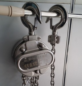 304 kerekan Stainless Steel 1 Ton rantai Manual <span class=keywords><strong>Hoist</strong></span> harga murah - Product Image 2