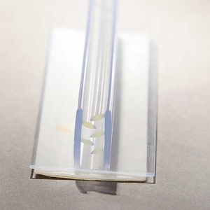 Meethope prateleira flexível T super aperto de Plástico articulada pvc Prateleira falador sinal <span class=keywords><strong>gripper</strong></span> com adesivo - Product Image 2