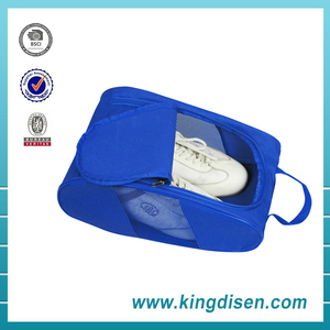 Sac de chaussures de sport de Golf à fermeture éclair personnalisé avec logo imprimé - Product Image 2