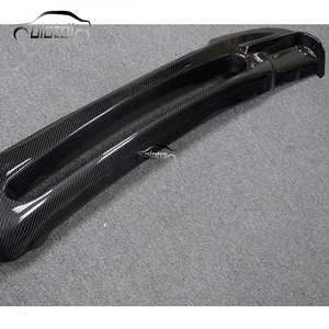3D estilo carbono tope posterior labio aletas Spoiler ala del divisor del difusor para <span class=keywords><strong>BMW</strong></span> Serie 3 E90 M Tech 2006-2011 - Product Image 2