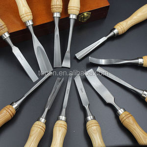 12 Stuks Professionele Hout Rock Breaker Beitel Ronde Beitel Set Carvers Graving Mes Kit - Product Image 2