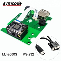 Module de scanner de code barres de plus petit OEM 1D/2D moteur de lecteur de code barres Symcode MJ-3000