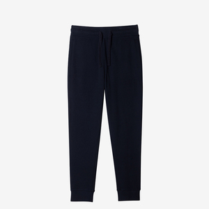 De Color Rojo oscuro Francés Terry 100% Algodón Pantalones de Chándal Hombres - Product Image 2