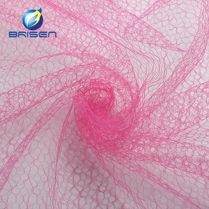 Kain <span class=keywords><strong>Tulle</strong></span> pengantin bordir jaring lembut elegan dibuat sesuai pesanan