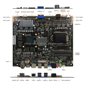 Placa base Intex ITX con Intel Chipset 1050 Ti GPU DDR4 Memoria para quiosco Nuevo producto con interfaz de disco duro SATA - Product Image 1