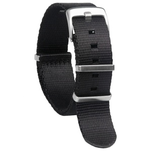 Cinturino <span class=keywords><strong>per</strong></span> <span class=keywords><strong>orologio</strong></span> da polso monocromatico cinturino <span class=keywords><strong>per</strong></span> <span class=keywords><strong>orologio</strong></span> in Nylon cinture <span class=keywords><strong>per</strong></span> orologi con <span class=keywords><strong>cintura</strong></span> di sicurezza con Hardware 304L SS di buona qualità - Product Image 4