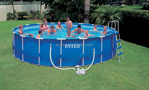<span class=keywords><strong>Piscina</strong></span> Rectangular con Marco Ultra Metálico y Malla de Plástico PVC - Product Image 3