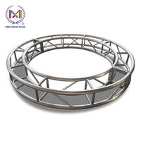 Truss Circular de Aluminio Ligero para DJ de Exterior e Interior, Truss para Decoración de Escenario y Truss de Iluminación Giratoria para Escenario de Concierto