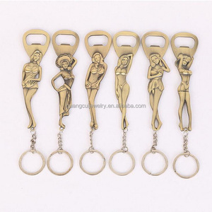 רוסיה Custom סקסי נשים keyring מתכת בקבוק פותחן - Product Image 3