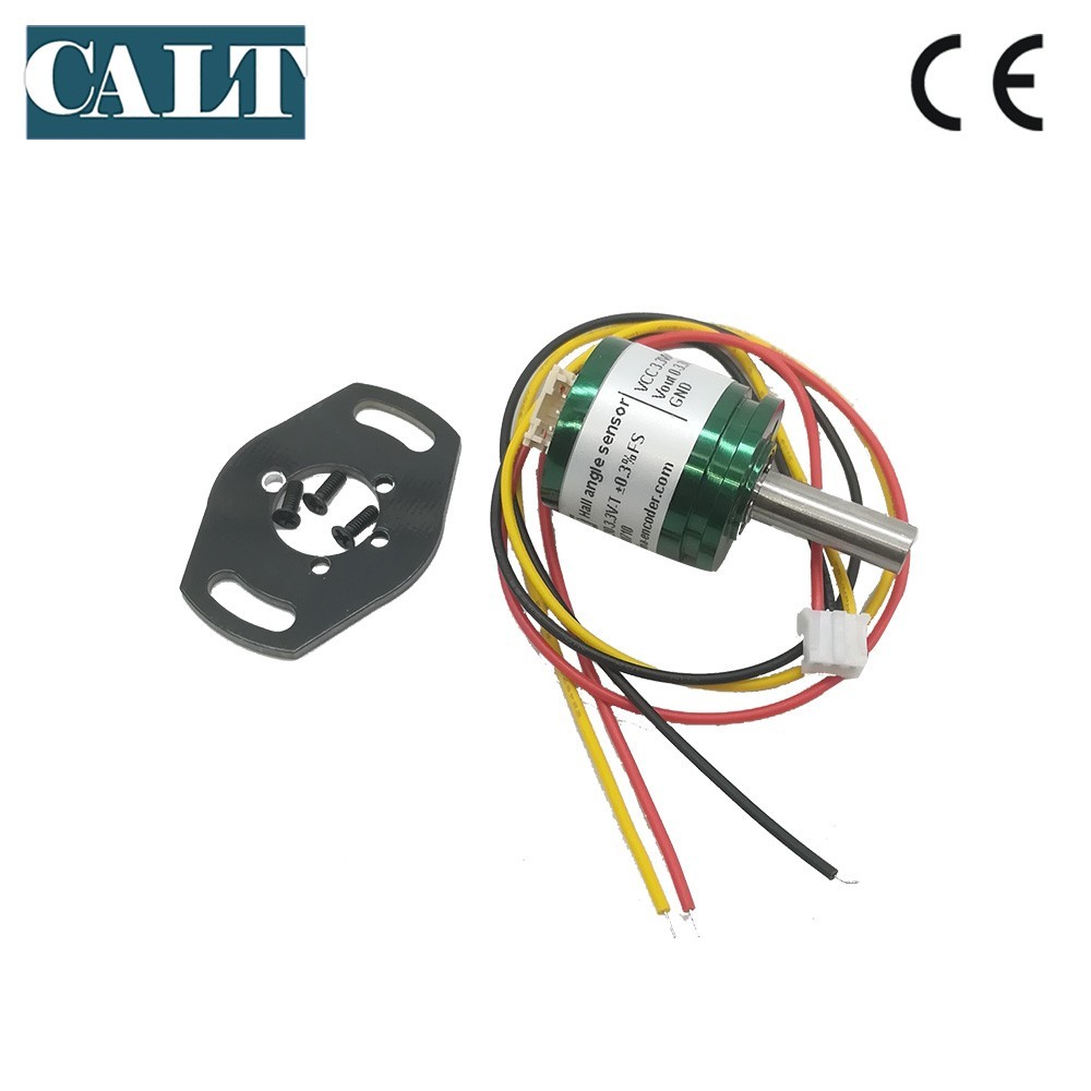 12-Bit Hallwinkelsensor Mit 0,088° Auflösung & 0-5V Analogausgang – 360° Drehbar, Hochpräzise Für Positionsmessung