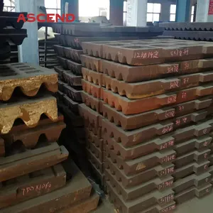 Jaw Crusher Importers Factory Directly Supply Customized OEM Casting Jaw Crusher Fixed And Moveable Jaw Plate Wear Parts