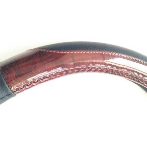 Coprivolanti <span class=keywords><strong>in</strong></span> pelle PVC venatura del <span class=keywords><strong>legno</strong></span> di nuova progettazione OEM di fabbrica - Product Image 4