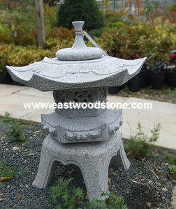 Japanse Graniet Lantaarn Tuin Steen Lamp