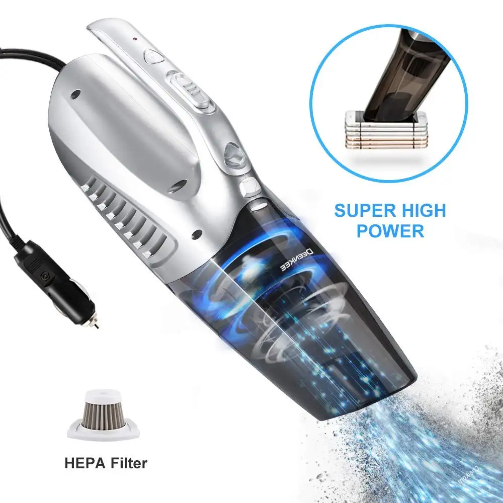 Mobil Vacuum Cleaner 12 V 75 W Portable Handheld Auto Vacuum Cleaner Auto Ringan Cleaner Dustbowl Tangan VAC