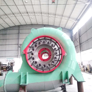 China Francis Water Turbine Mixed Flow Hydro Turbine und Generator für Small Power River Turbine Plant 200KW 500KW